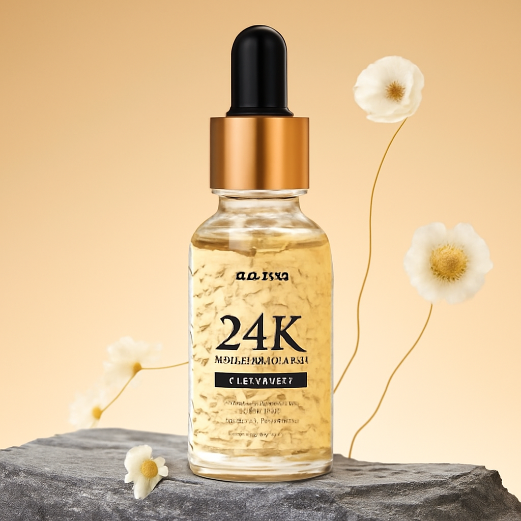 Revitalize Skin with 24K Gold Serum