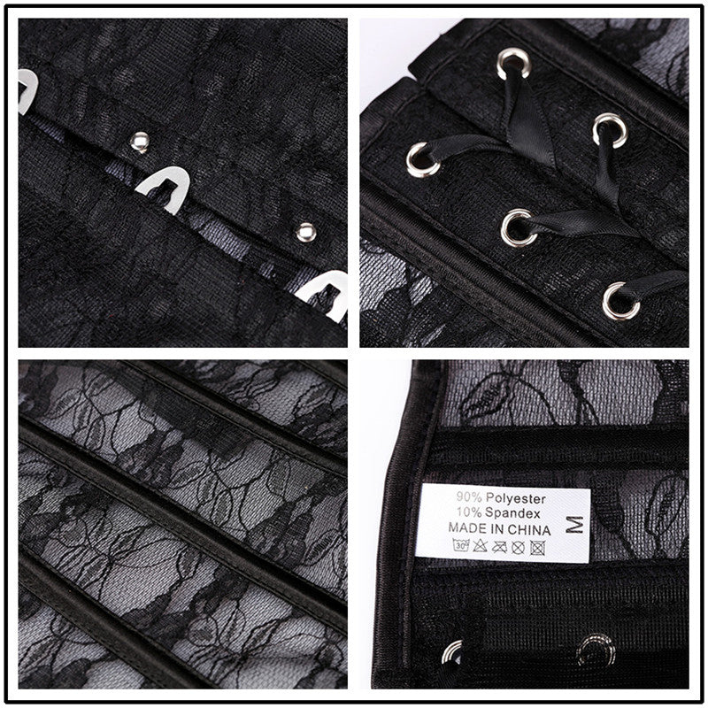 Palace Corset Lace Girdle Waist Clip Shaper