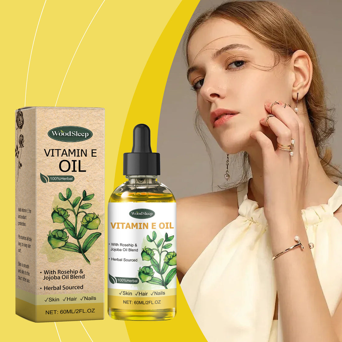 Vitamin E Skin Oil Moisturizer