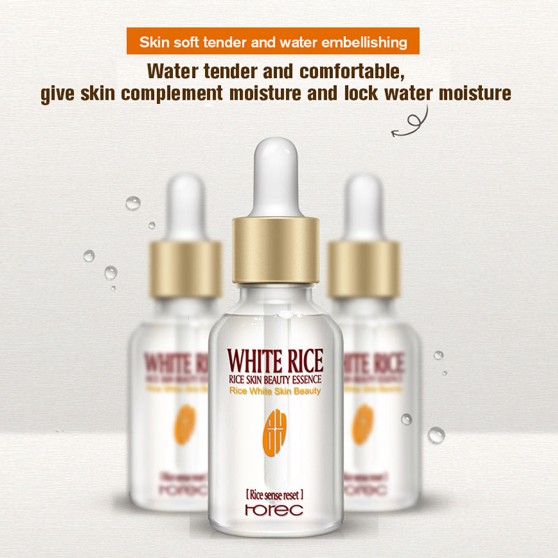 White Rice Whitening Serum Face Moisturizing Cream